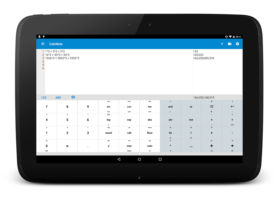 CalcNote Pro - Math Calculator - скриншот 5
