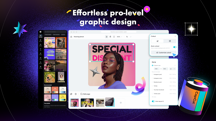 CapCut: Photo & Video Editor - скриншот 9