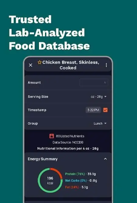 Calorie Counter by Cronometer - скриншот 3