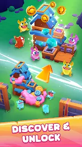 Candy Critters: Idle Merge - скриншот 2