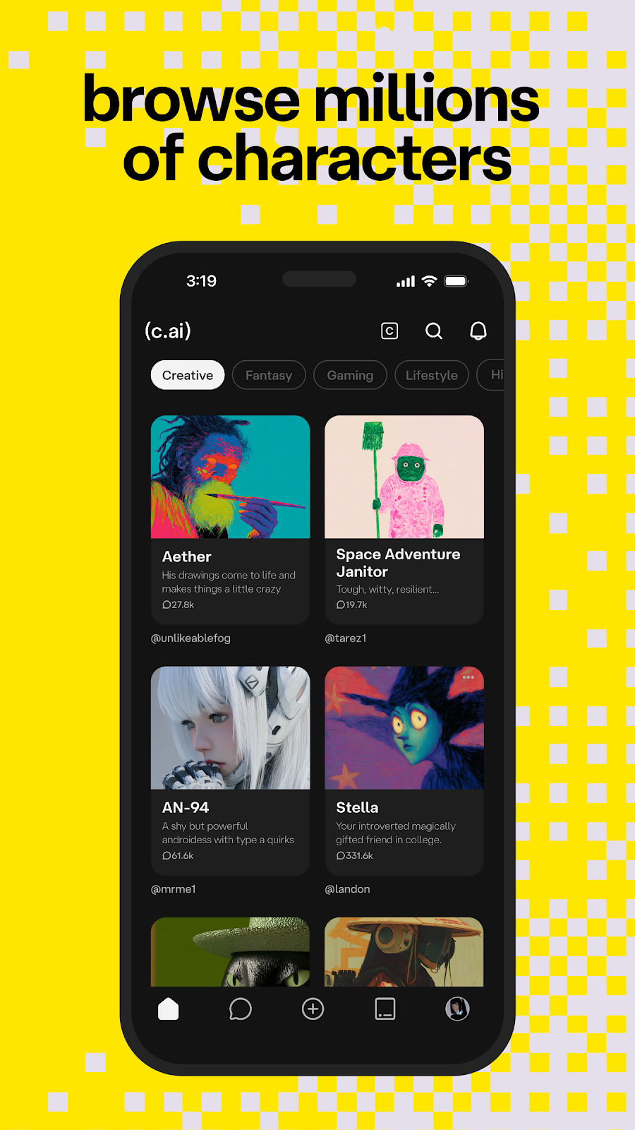 Character AI: Chat, Talk, Text - скриншот 5