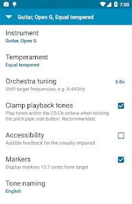 Tuner - gStrings - скриншот 3