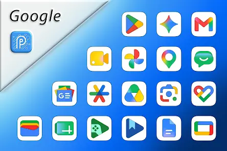 Pixly Square - Icon Pack - скриншот 1
