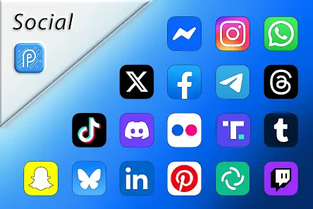 Pixly Square - Icon Pack - скриншот 2