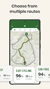 Cyclers: Bike Navigation & Map - скриншот 6