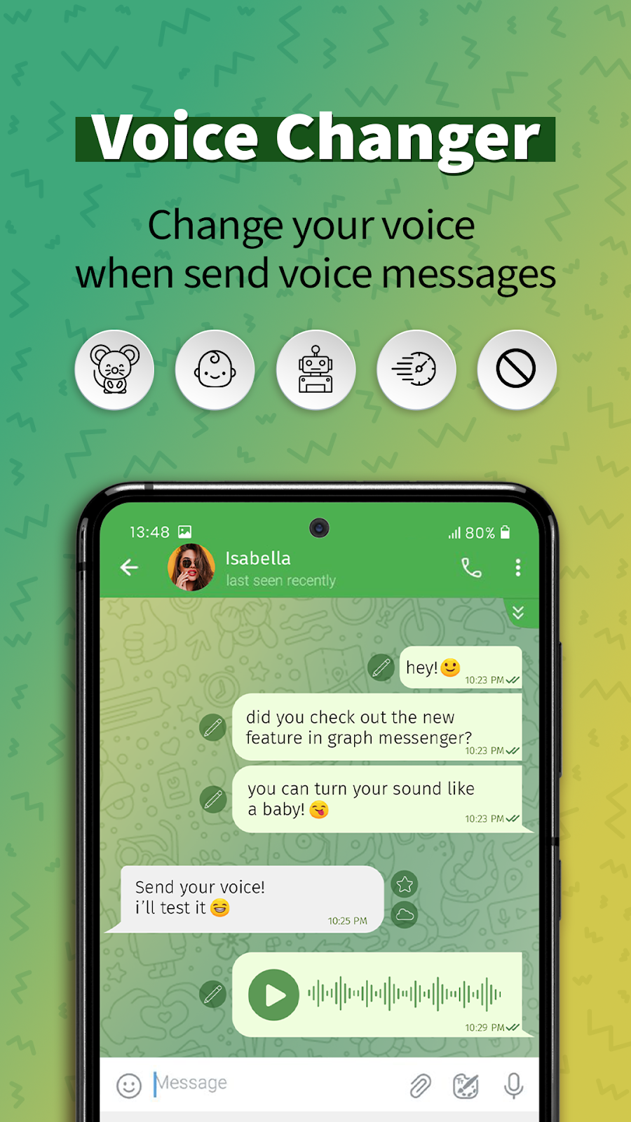 Graph Messenger - скриншот 2