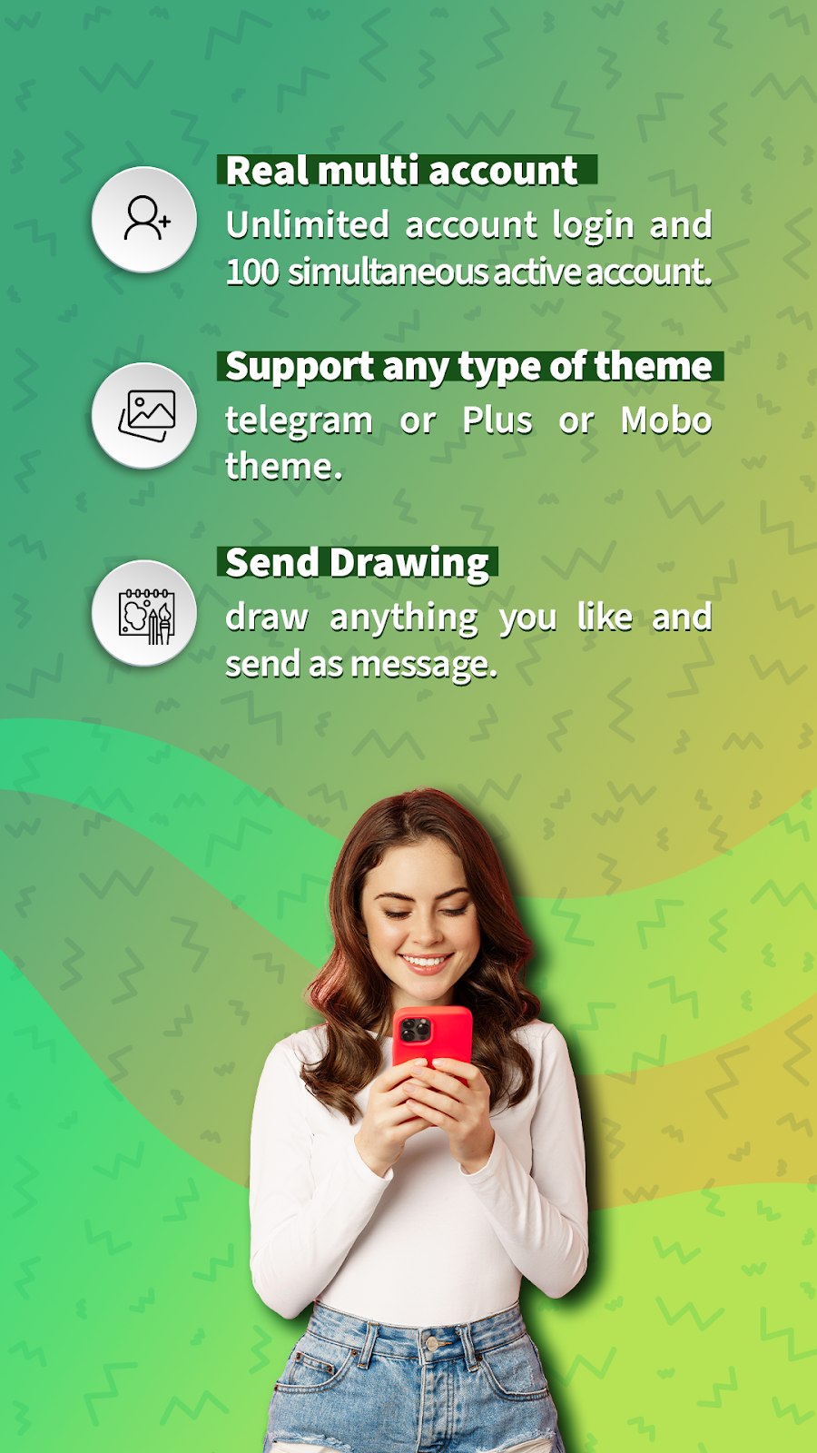 Graph Messenger - скриншот 3