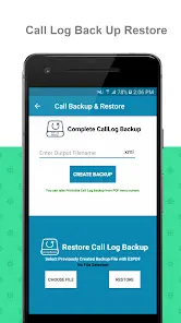 E2PDF SMS Call Backup Restore - скриншот 2