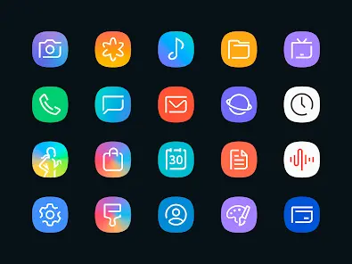 Delux - Icon Pack - скриншот 1