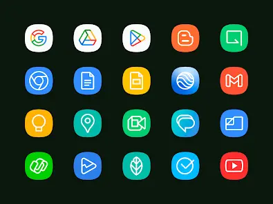 Delux - Icon Pack - скриншот 2