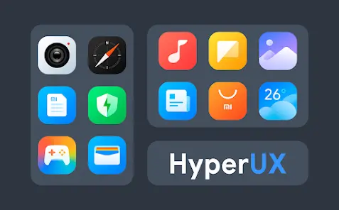 HyperUX - Icon Pack - скриншот 1