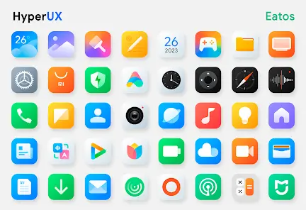 HyperUX - Icon Pack - скриншот 6