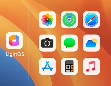 iLightOS 18 - Icon Pack - скриншот 1