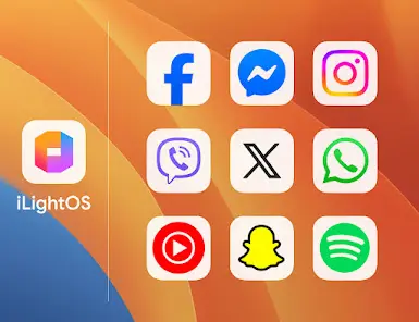 iLightOS 18 - Icon Pack - скриншот 3