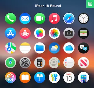 iPear Pro - Icon Pack (Round) - скриншот 8