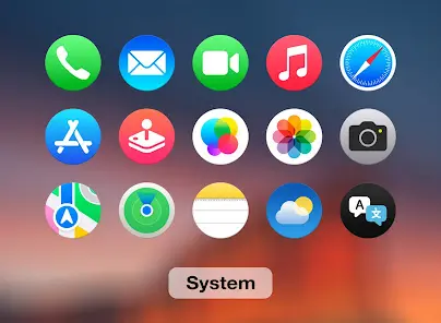 iPear Pro - Icon Pack (Round) - скриншот 9