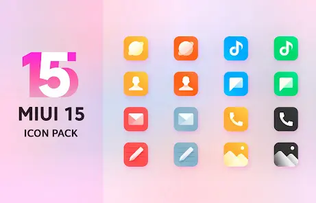 Mi15 - Icon Pack - скриншот 2