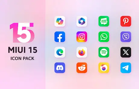 Mi15 - Icon Pack - скриншот 3