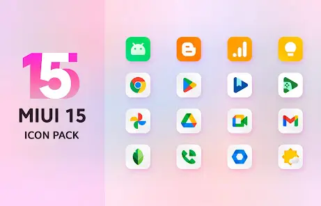 Mi15 - Icon Pack - скриншот 4