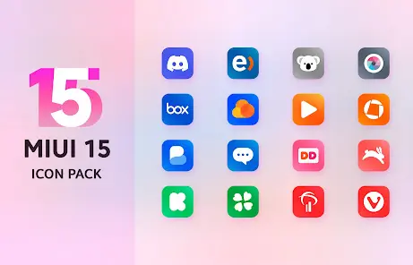 Mi15 - Icon Pack - скриншот 5