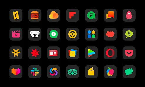 MiDark - Icon Pack - скриншот 1