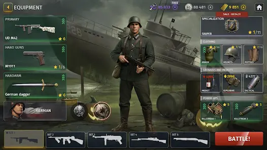 World War 2: Военные Игры WWII - скриншот 1