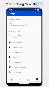 Lazyboard - фраза клавиатуры. - скриншот 5