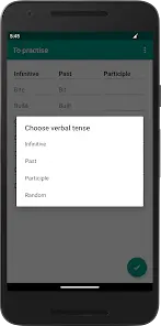 English Irregular Verbs - скриншот 5