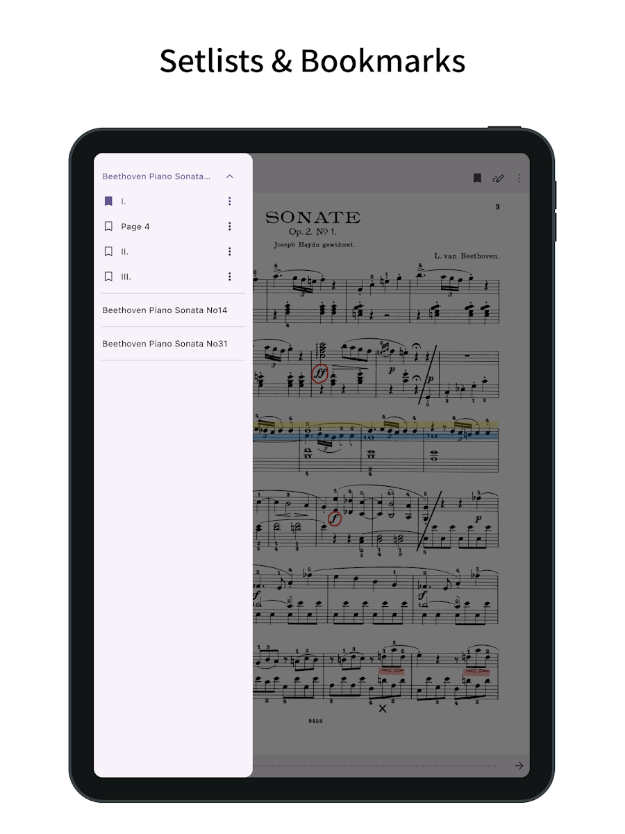 ScorePDF: Sheet Music Viewer - скриншот 12
