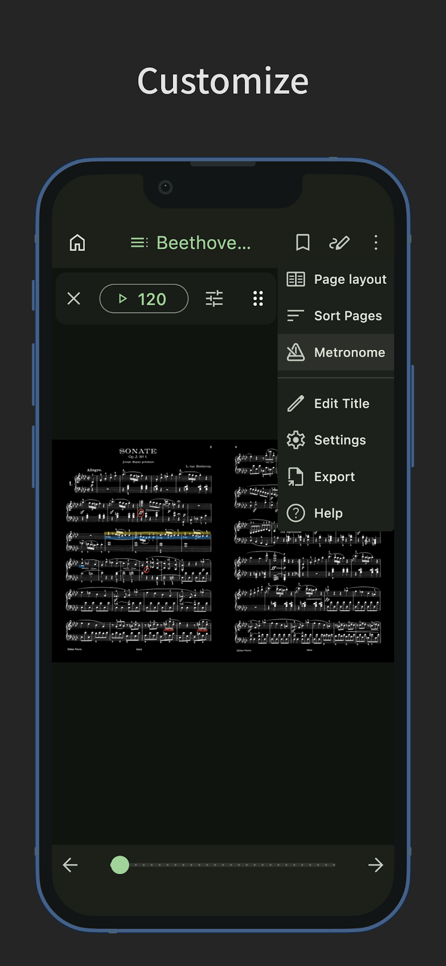 ScorePDF: Sheet Music Viewer - скриншот 7