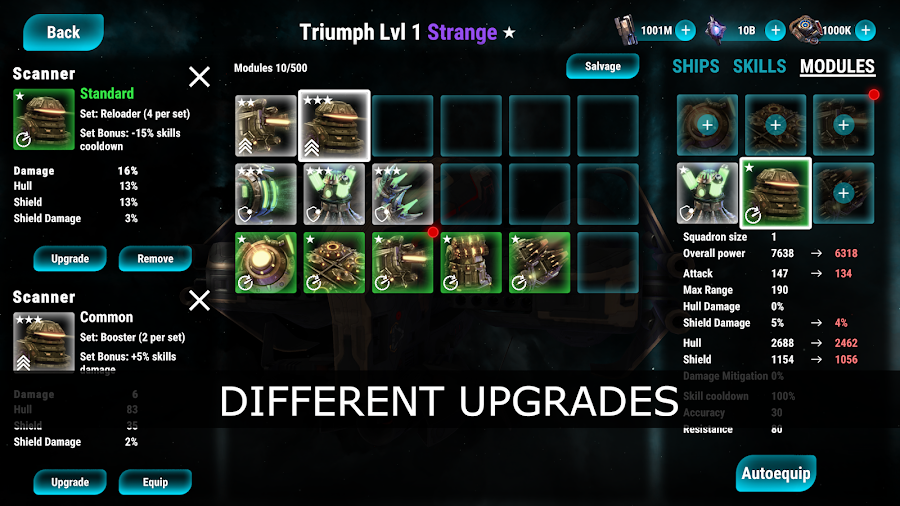 Stellar Wind Idle: Космос - скриншот 3