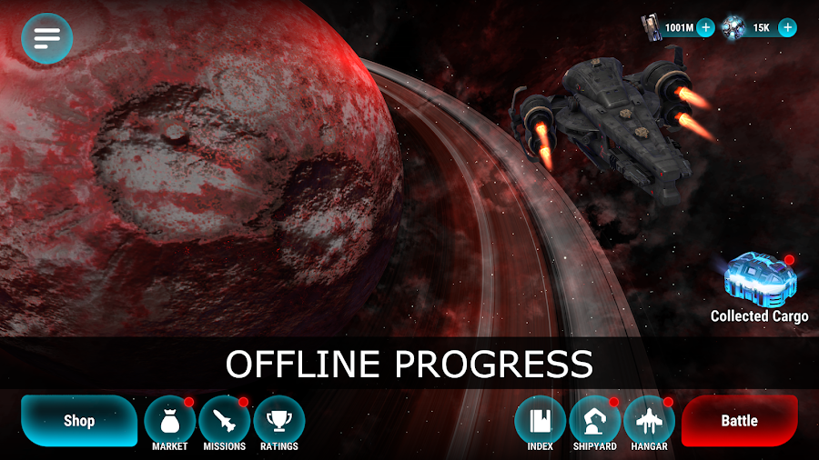 Stellar Wind Idle: Космос - скриншот 7