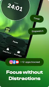 Regain: Study Timer for Focus - скриншот 1