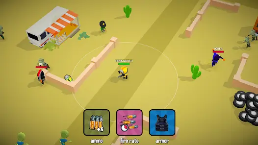 Зомби io: игры без интернета - скриншот 2