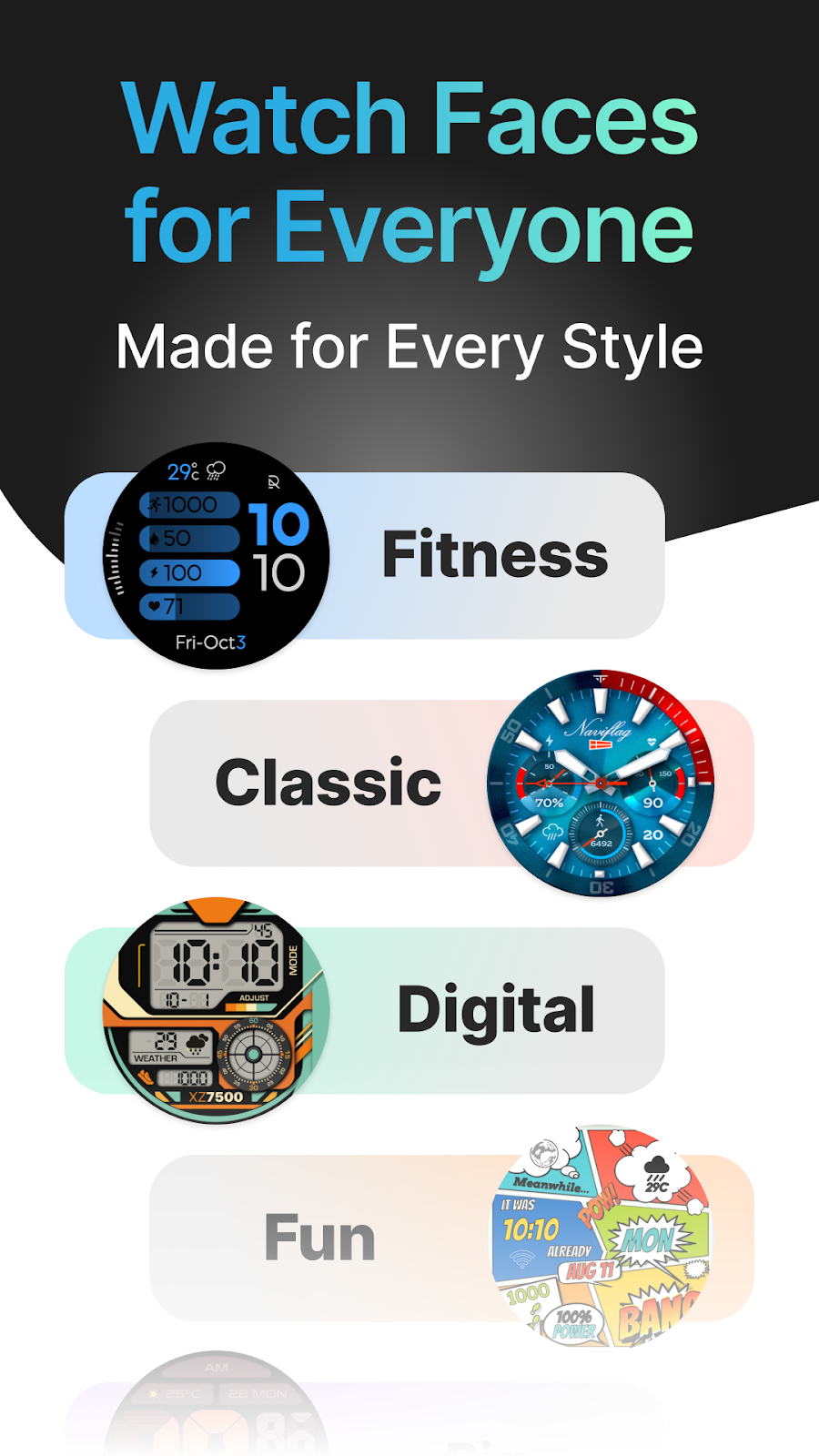 Facer Watch Faces - скриншот 2