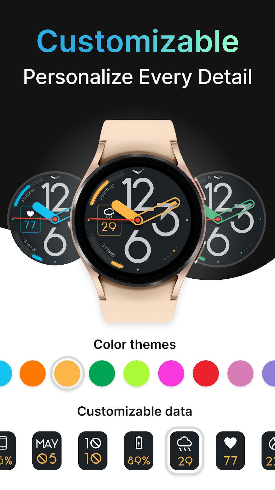 Facer Watch Faces - скриншот 4