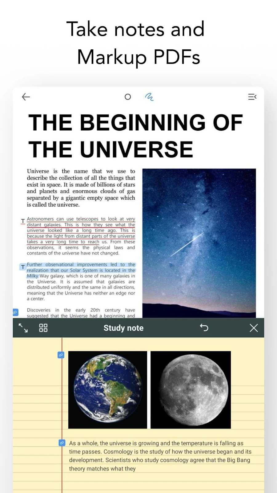 Flexcil Notes & PDF Reader - скриншот 1