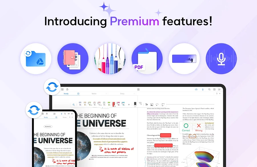 Flexcil Notes & PDF Reader - скриншот 8