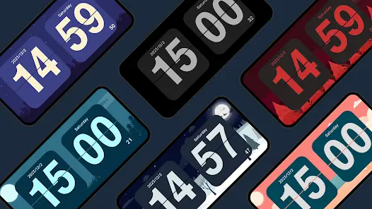 Flip Clock: World Clock - скриншот 8