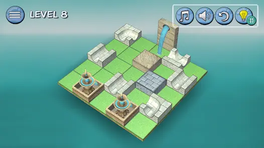 Flow Water Fountain 3D Puzzle - скриншот 1