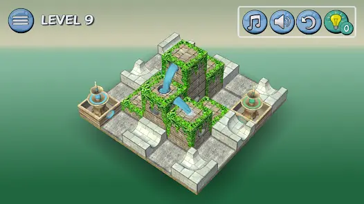Flow Water Fountain 3D Puzzle - скриншот 2