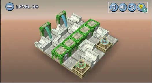 Flow Water Fountain 3D Puzzle - скриншот 12