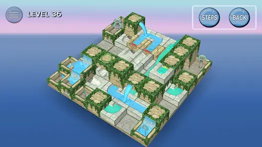 Flow Water Fountain 3D Puzzle - скриншот 7