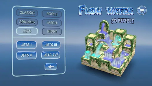 Flow Water Fountain 3D Puzzle - скриншот 8