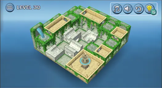Flow Water Fountain 3D Puzzle - скриншот 10