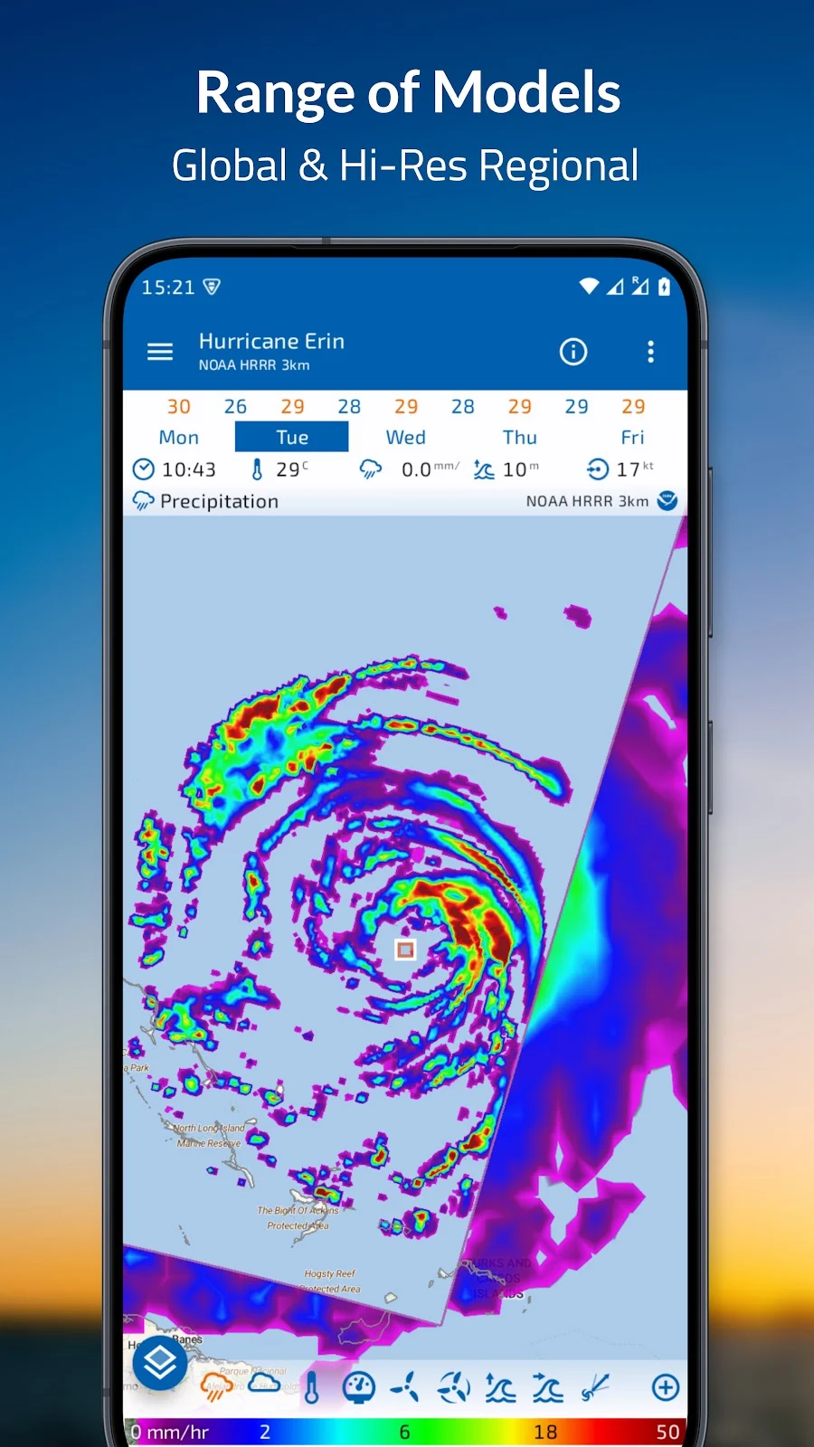 Flowx: Weather Map Forecast - скриншот 2