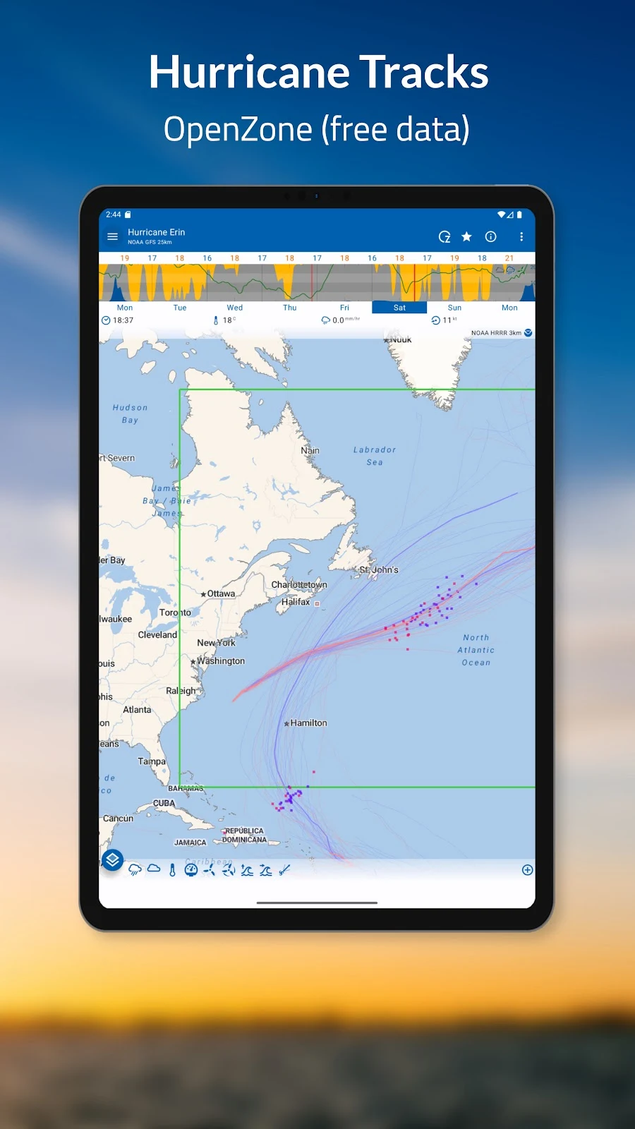 Flowx: Weather Map Forecast - скриншот 11