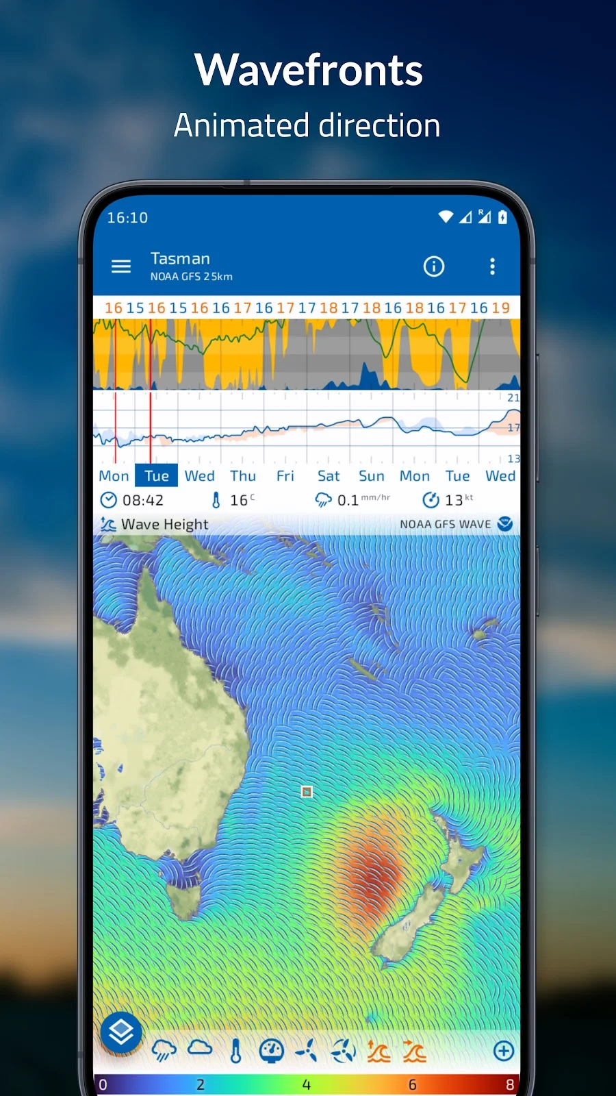Flowx: Weather Map Forecast - скриншот 6