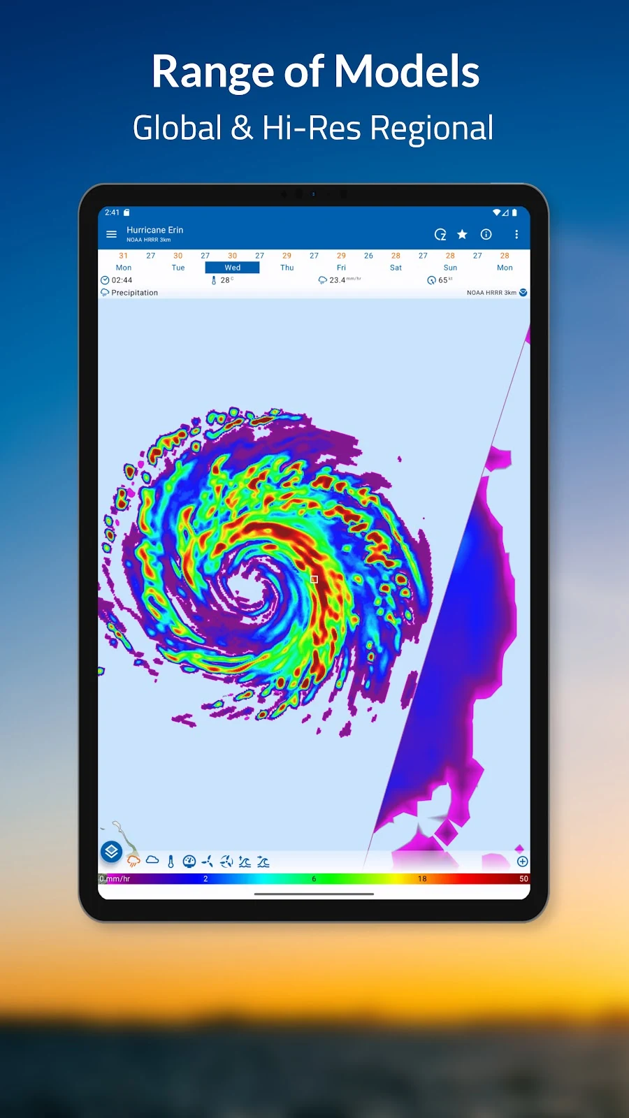 Flowx: Weather Map Forecast - скриншот 9