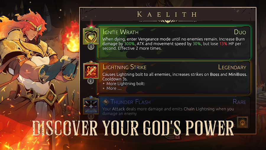 God Rivals: RPG Roguelike - скриншот 3